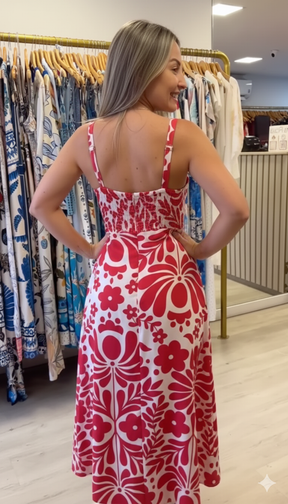 Vestido Flora Natalino